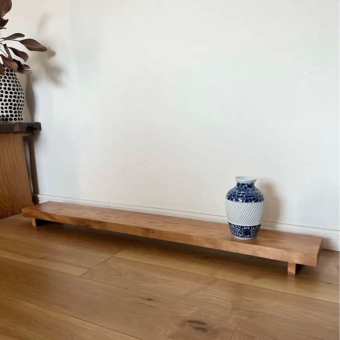 アンティーク 古道具 古家具 展示台 飾り棚 古材 無垢材 ローボード 店舗什器