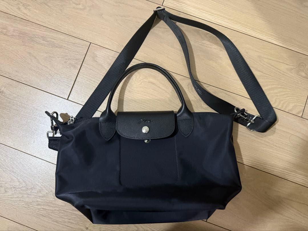 ロンシャン ルプリアージュ ネオ 2WAY ブラック Sサイズ