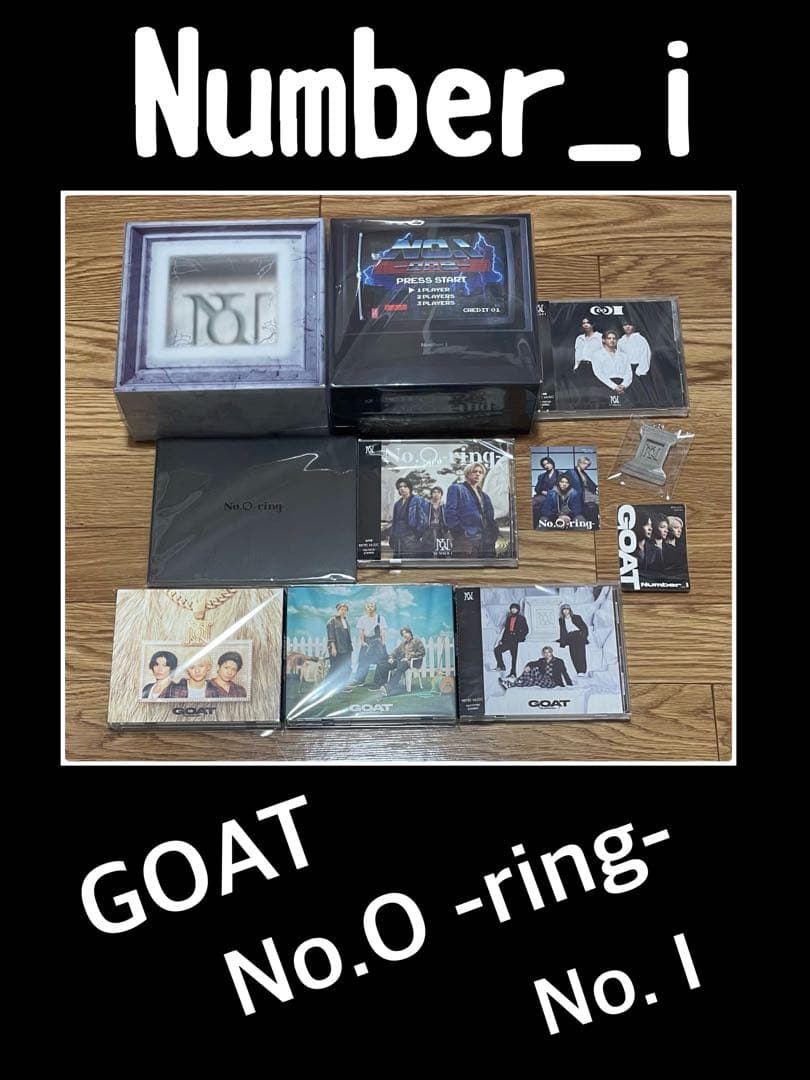 Number_i GOAT ナンバリング ナンバーワン アルバム 初回限定盤