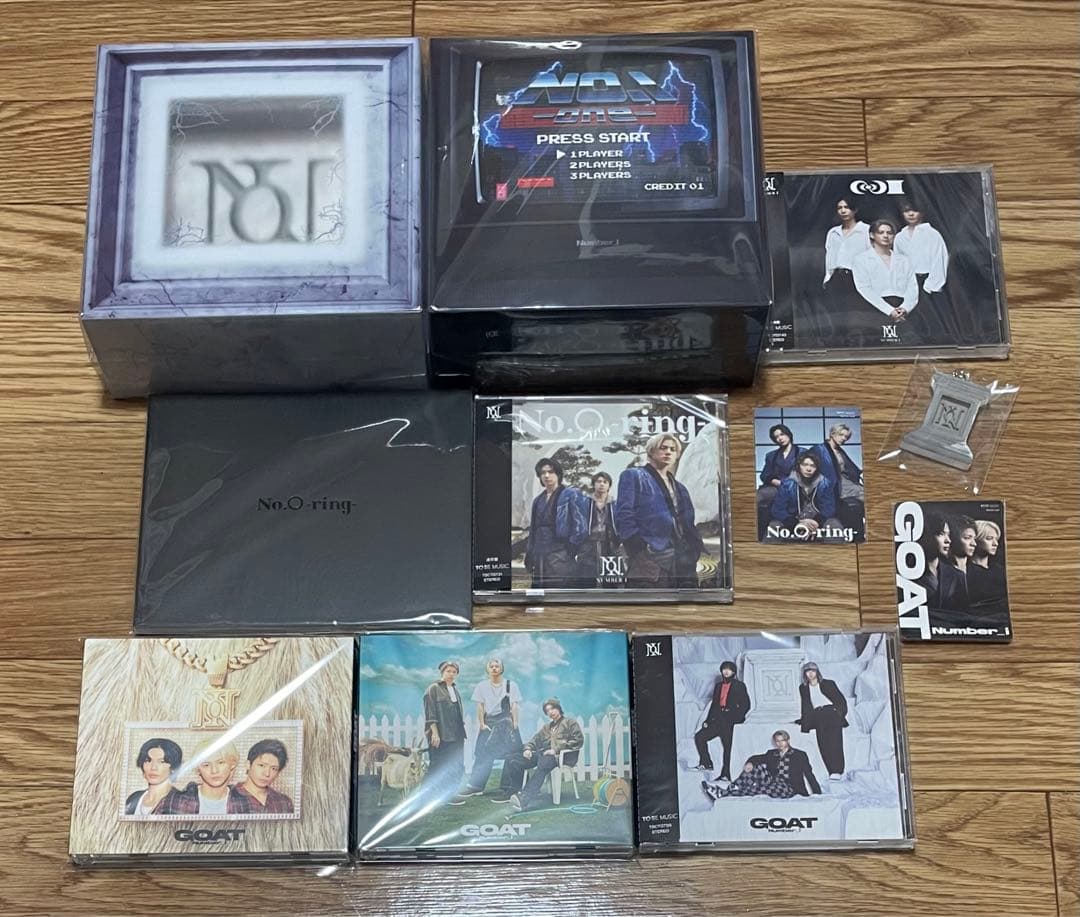 Number_i GOAT ナンバリング ナンバーワン アルバム 初回限定盤