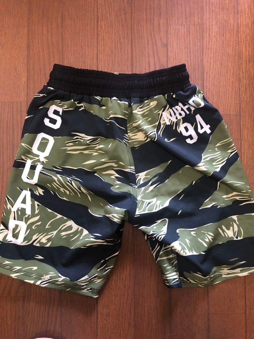 shoyoroll neighborhood コラボノーギショーツ　カモ柄