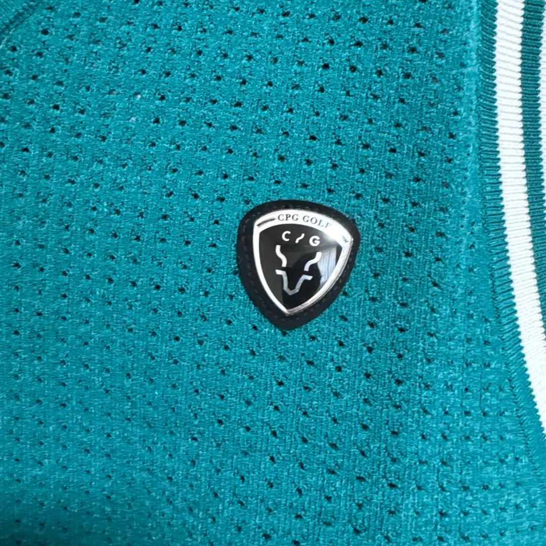 CPG GOLF グリーン Vネック ベスト