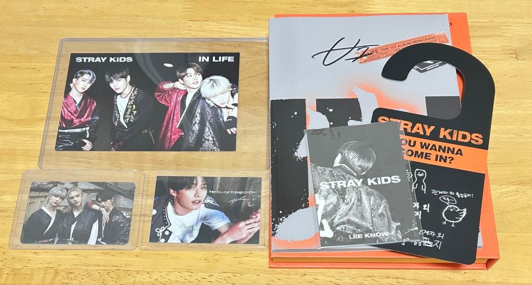 Stray Kids スキズ Lee Know リノ IN生 サイン入り トレカ