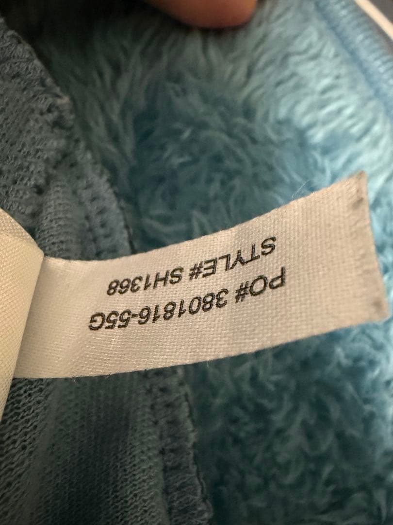 ラコステ　トラップジャケット　セットアップ　水色