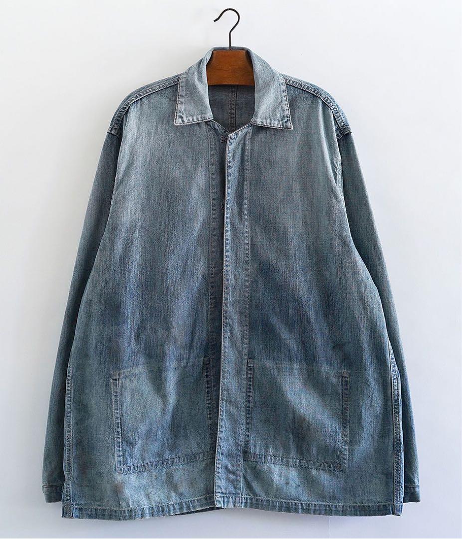 A.PRESSE US NAVY Denim Jacket カバーオール　2
