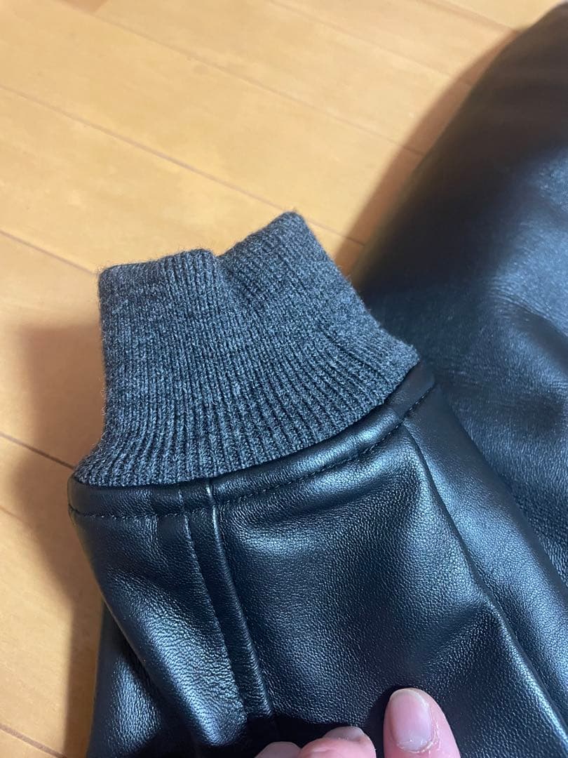 みち　HARD BIRD スタジャン風ジャケット 38サイズ