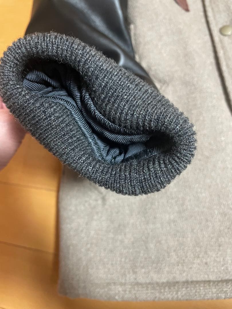 みち　HARD BIRD スタジャン風ジャケット 38サイズ