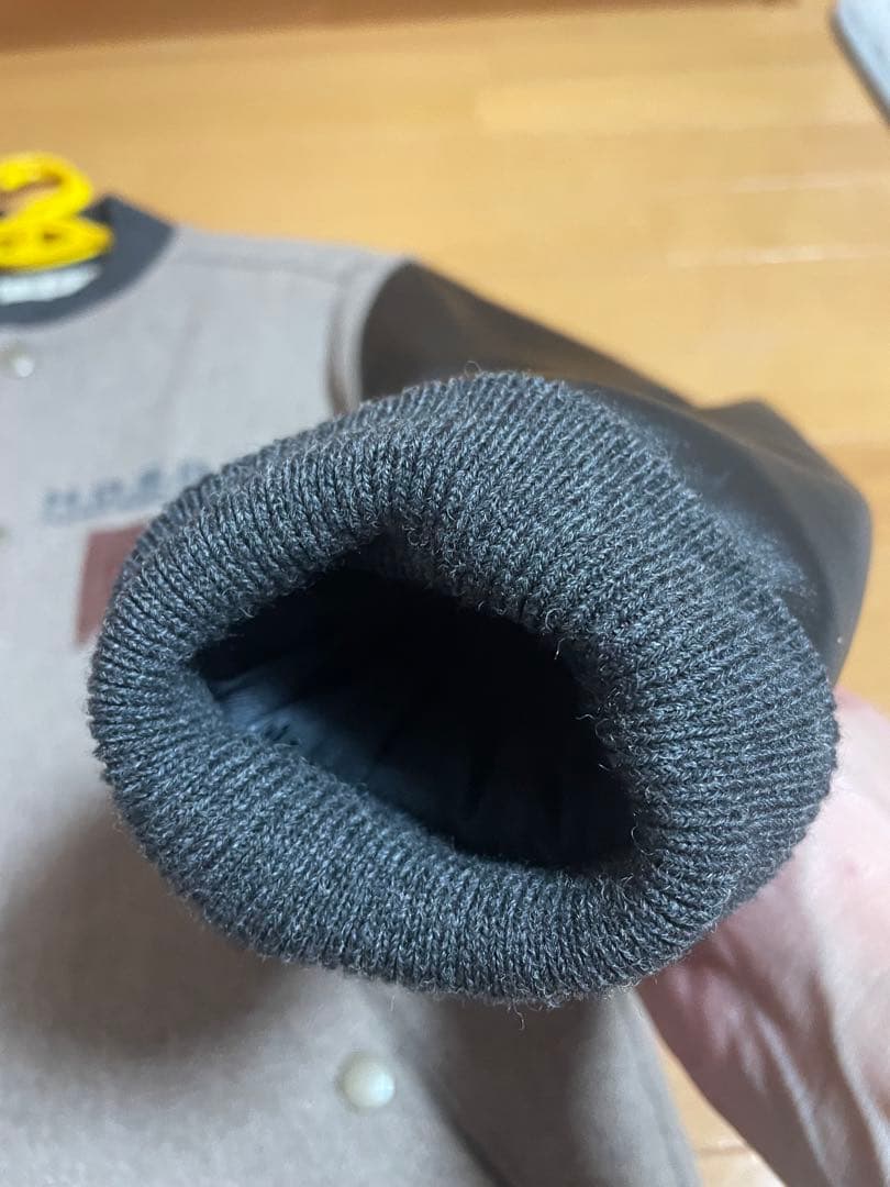 みち　HARD BIRD スタジャン風ジャケット 38サイズ