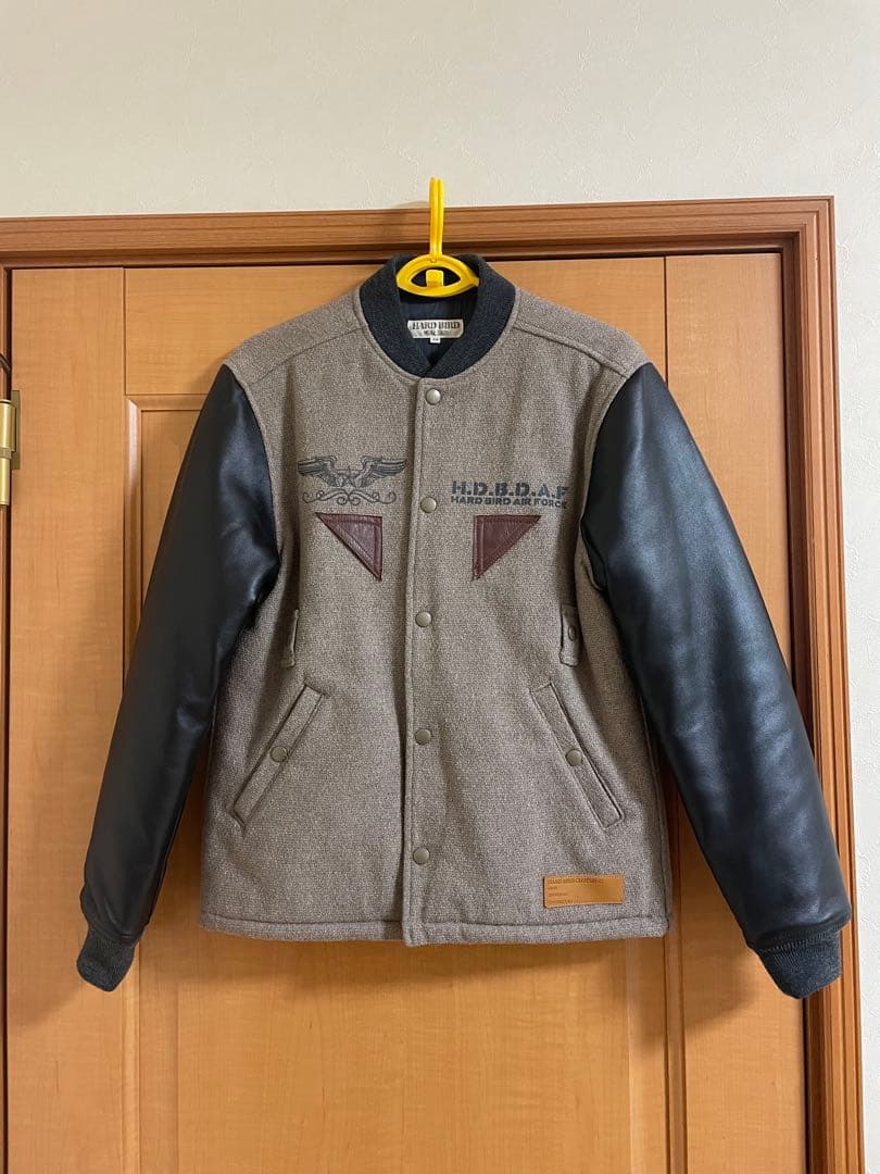みち　HARD BIRD スタジャン風ジャケット 38サイズ