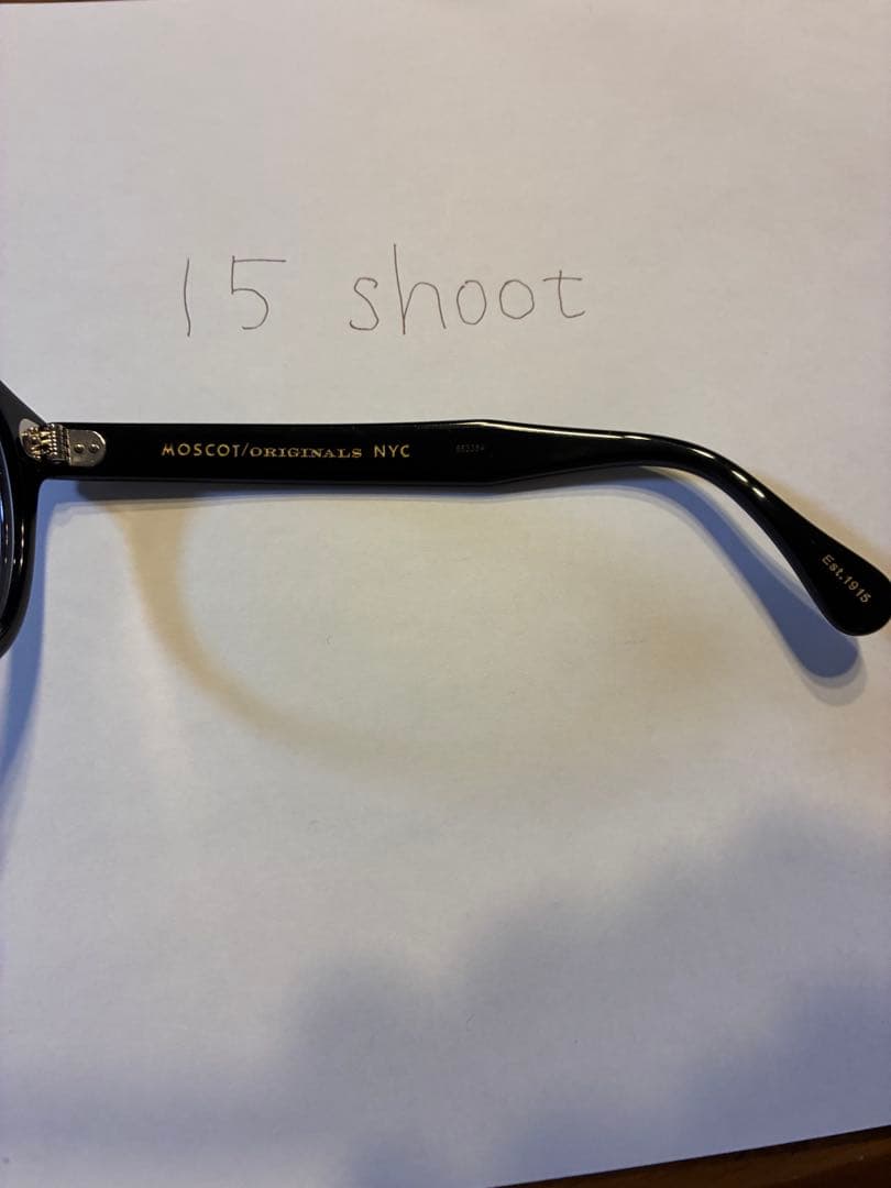 MOSCOT LEMTOSH 49 黒 CLIPTOSH付 美品