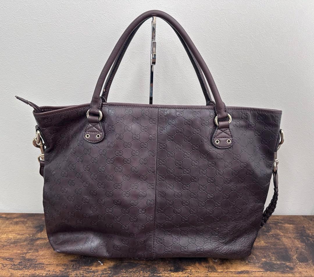 【美品】GUCCI GG柄　2wayバッグ