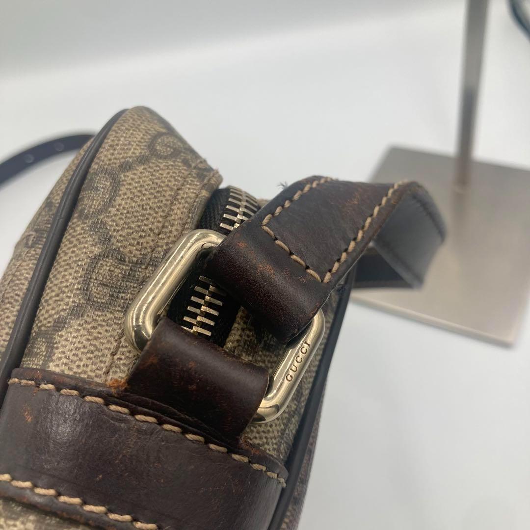 美品　GUCCI グッチ　ショルダーバッグ　PVC