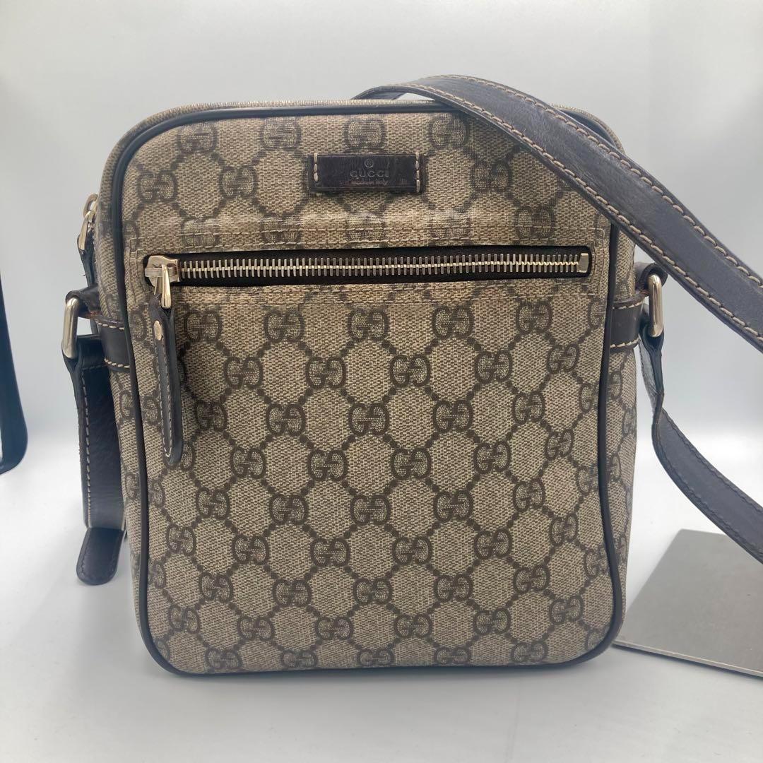 美品　GUCCI グッチ　ショルダーバッグ　PVC
