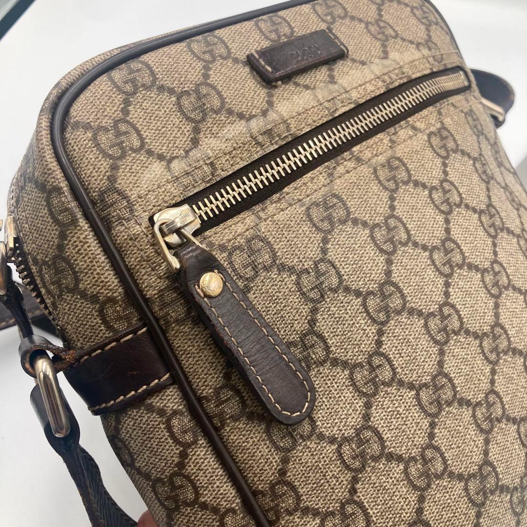 美品　GUCCI グッチ　ショルダーバッグ　PVC