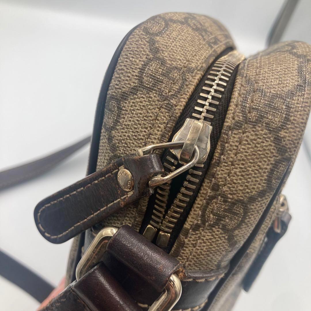 美品　GUCCI グッチ　ショルダーバッグ　PVC