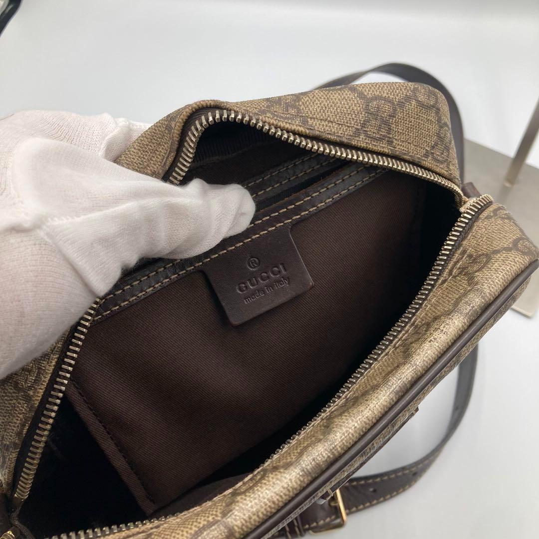 美品　GUCCI グッチ　ショルダーバッグ　PVC