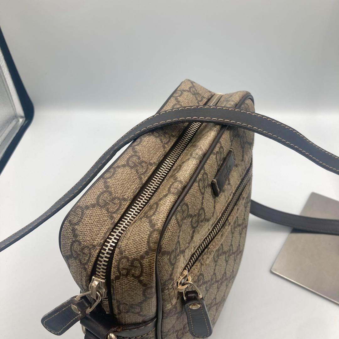 美品　GUCCI グッチ　ショルダーバッグ　PVC