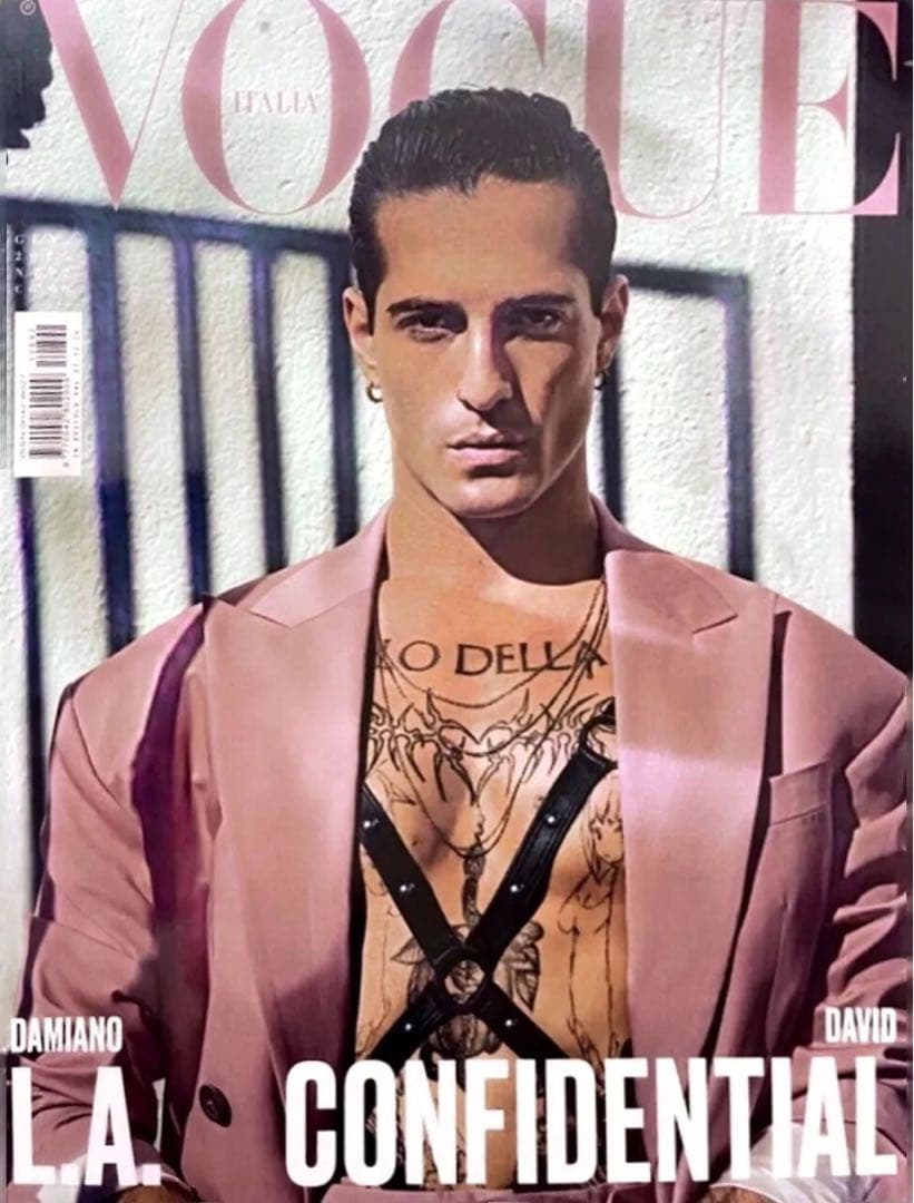 女性情報誌 NEW DAMIANO DAVID VOGUE ITALY