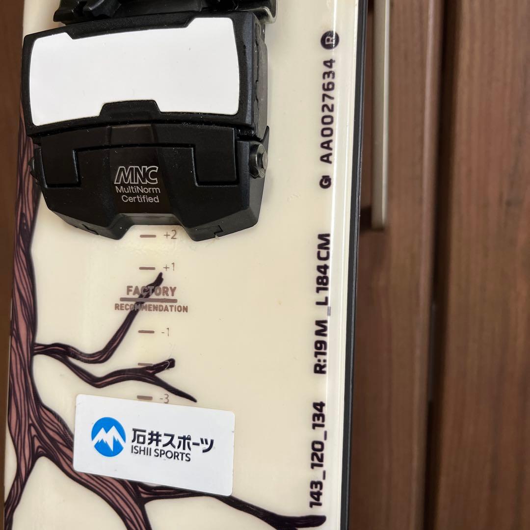 アトミック BENT CHETLER 120 184cm ポモカFREE2.0