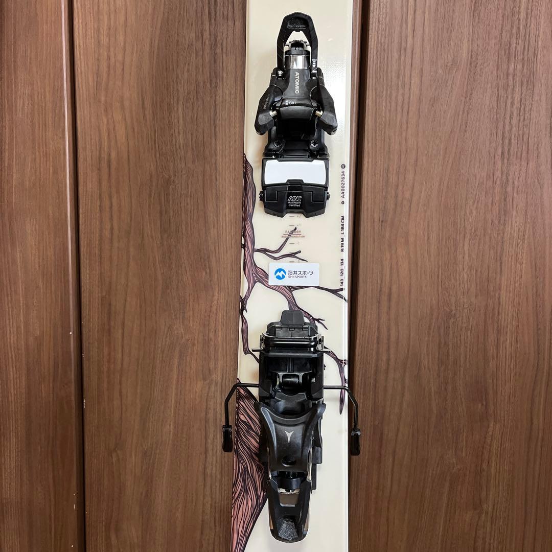 アトミック BENT CHETLER 120 184cm ポモカFREE2.0