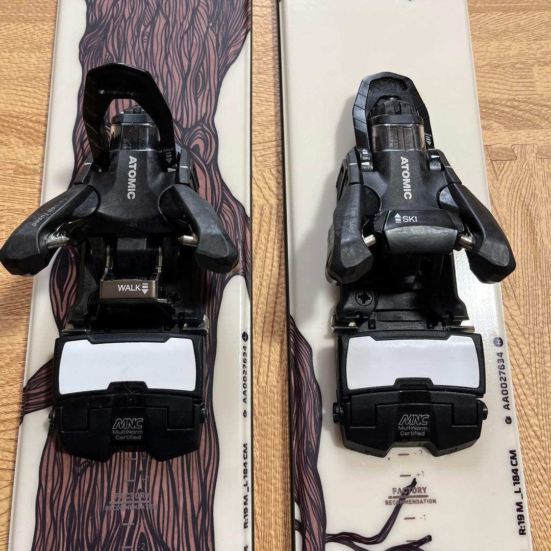 アトミック BENT CHETLER 120 184cm ポモカFREE2.0