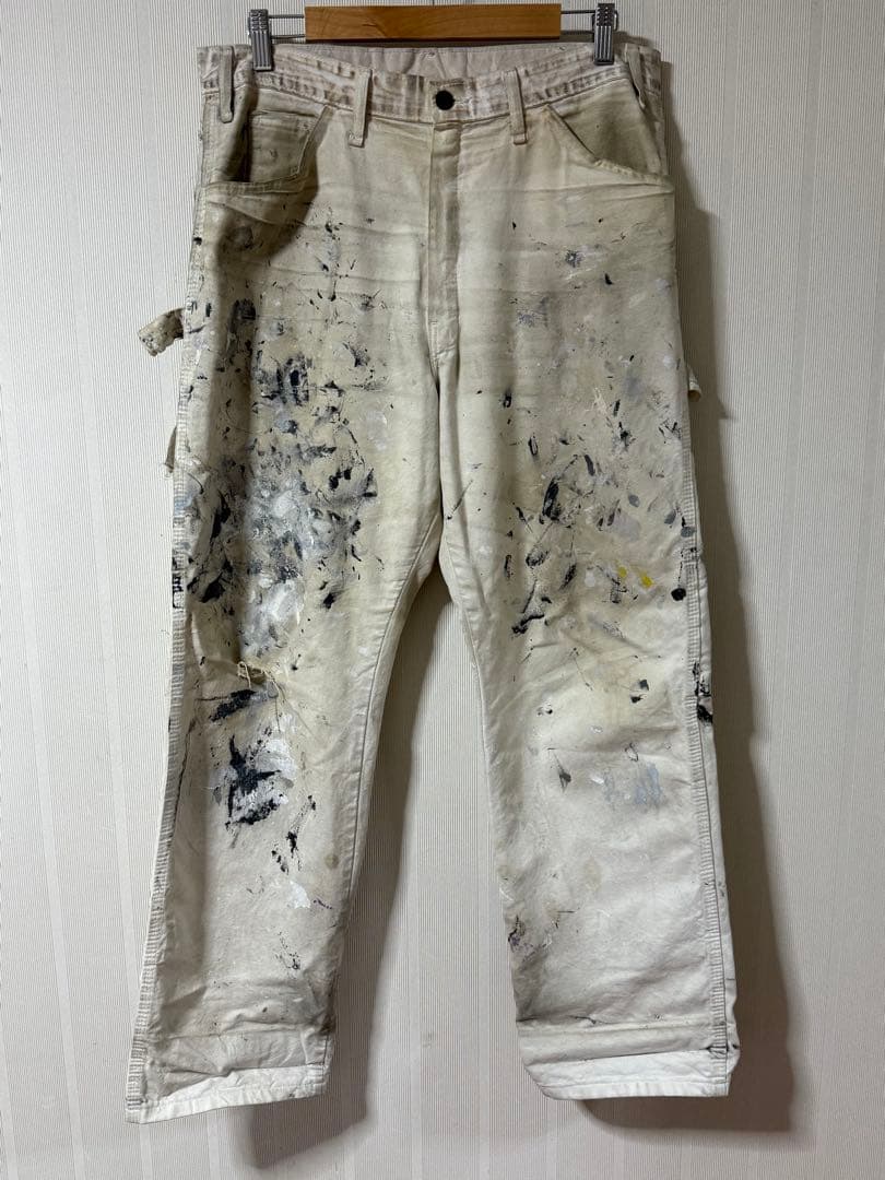 90s Dickies ペインターパンツ 34×30 ペンキ飛び