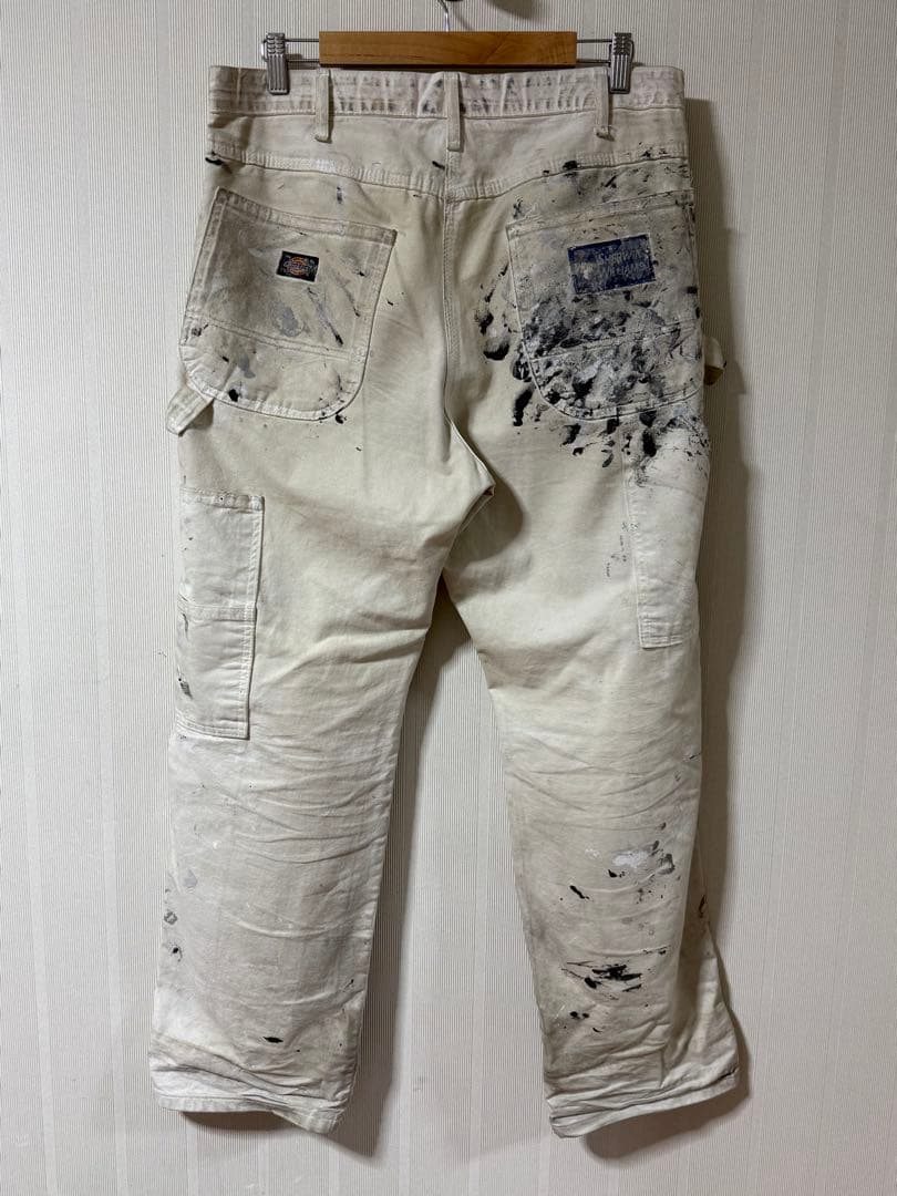 90s Dickies ペインターパンツ 34×30 ペンキ飛び