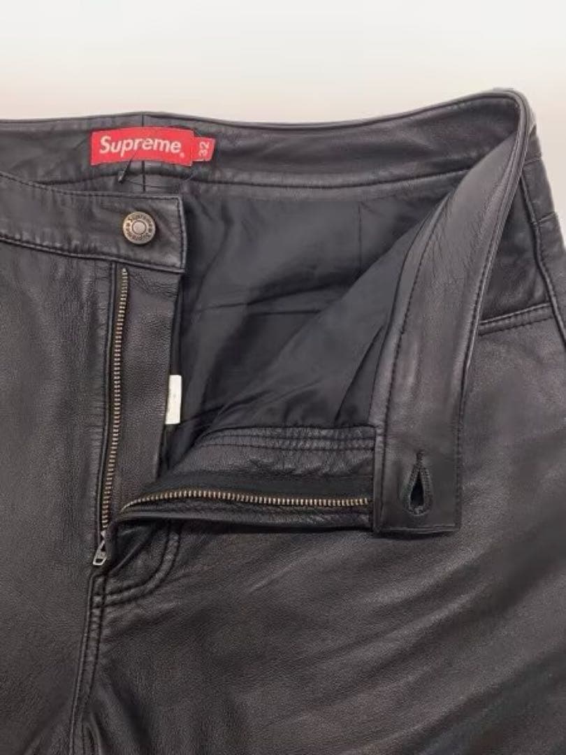 Supremeシュプリーム5Pocket Leather Pants wtaps
