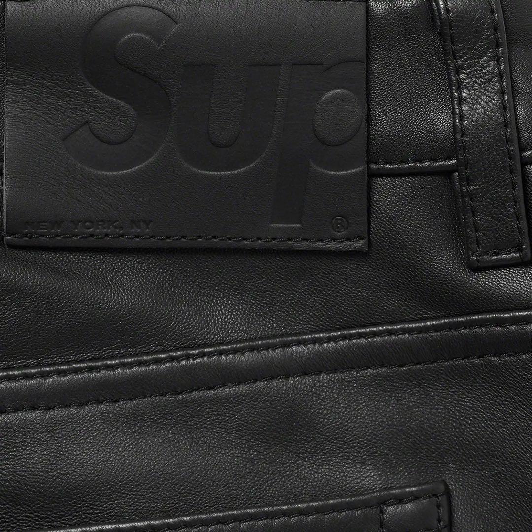 Supremeシュプリーム5Pocket Leather Pants wtaps
