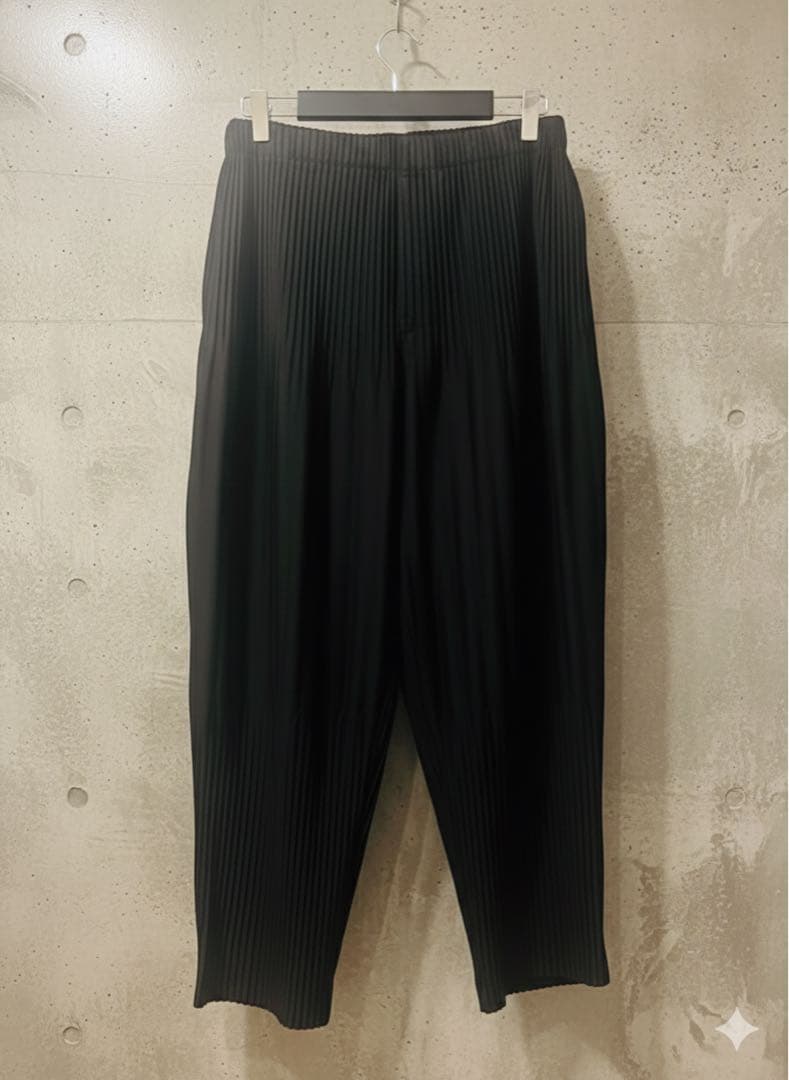 オムプリッセイッセイミヤケBASICS 黒 2