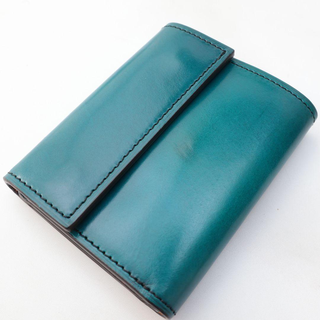 難有り訳あり品 yuhaku ユハク 三つ折り財布 綺麗ではない未使用