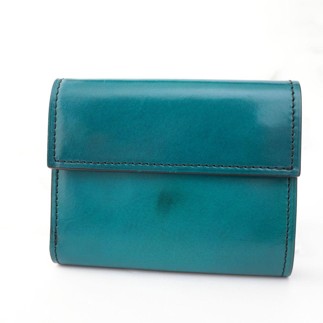 難有り訳あり品 yuhaku ユハク 三つ折り財布 綺麗ではない未使用