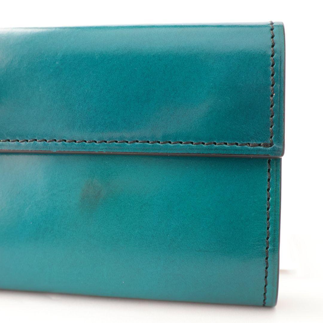 難有り訳あり品 yuhaku ユハク 三つ折り財布 綺麗ではない未使用