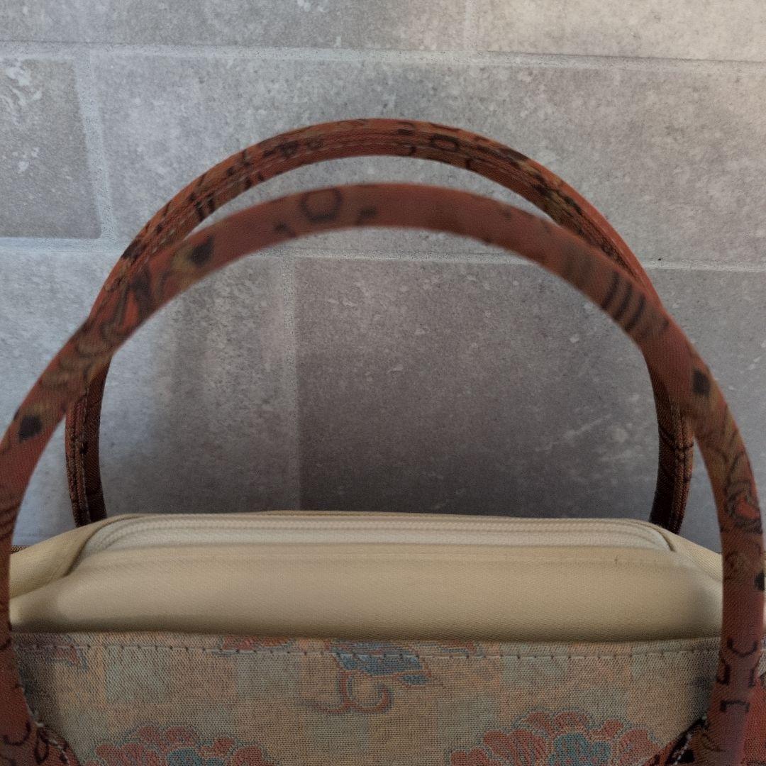 和装バッグ　職人　着物　バッグ　龍村美術織物