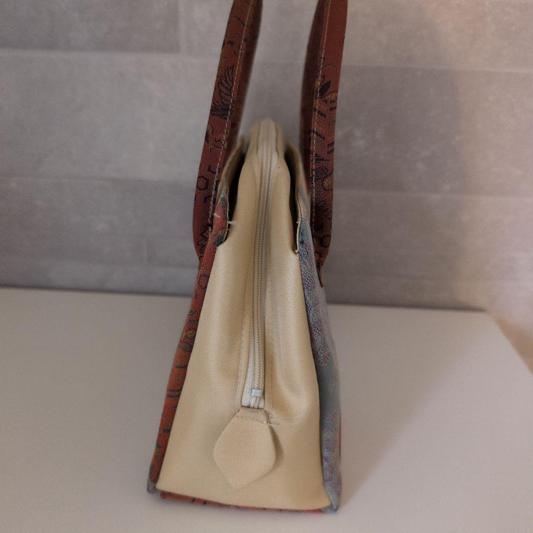 和装バッグ　職人　着物　バッグ　龍村美術織物