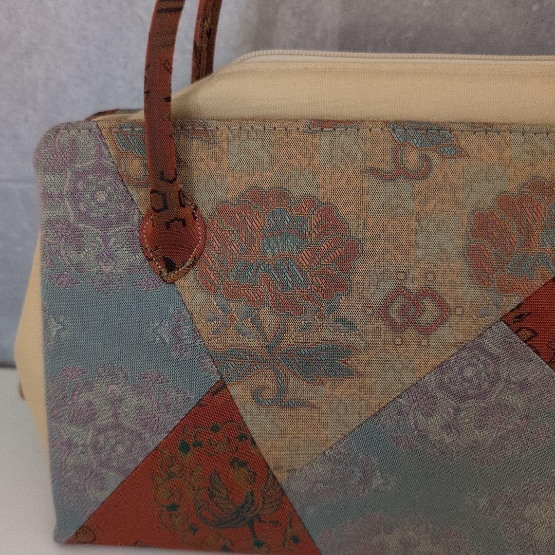 和装バッグ　職人　着物　バッグ　龍村美術織物