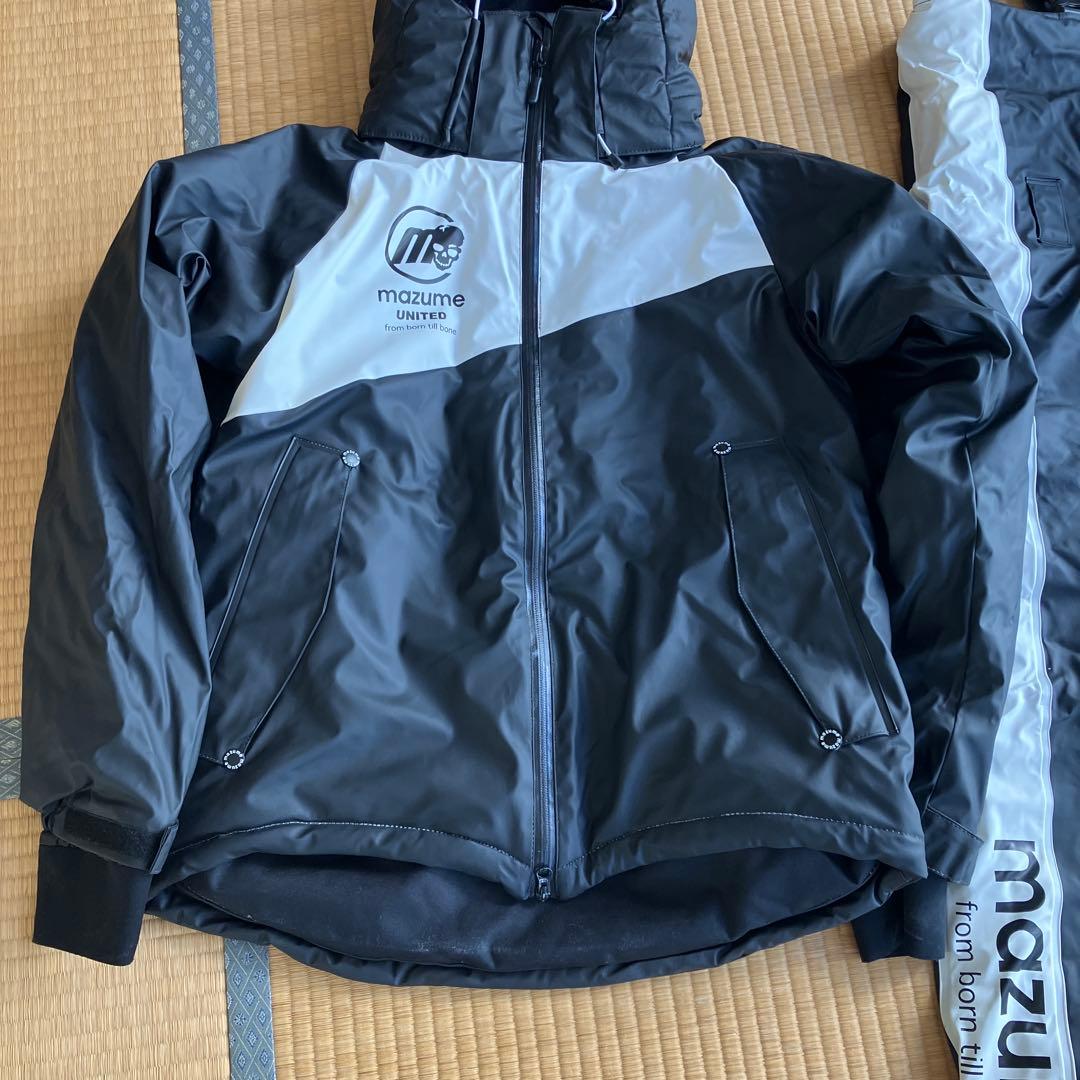 mazume フィッシングスーツ（上下セット） ブラック/グレー