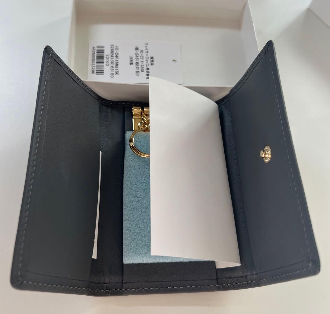 【WEB限定】新品未使用 フェイラー　ハイジ　キーケース　グレー