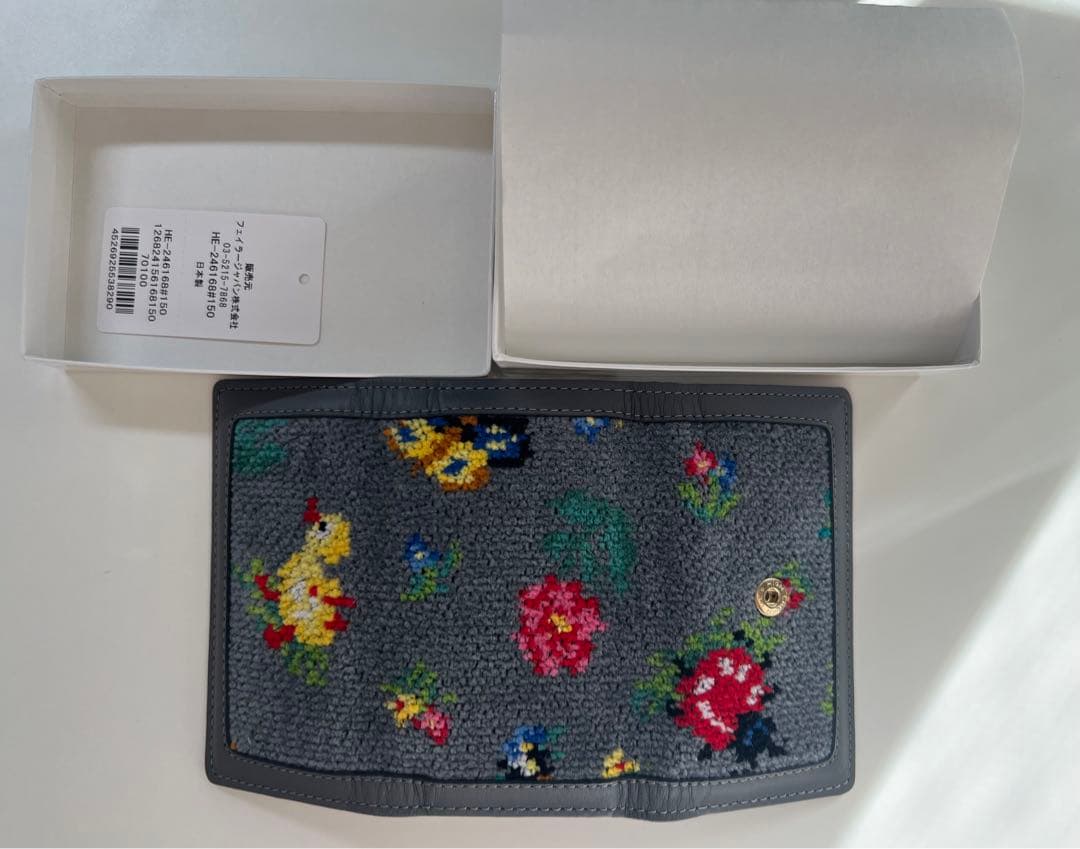 【WEB限定】新品未使用 フェイラー　ハイジ　キーケース　グレー