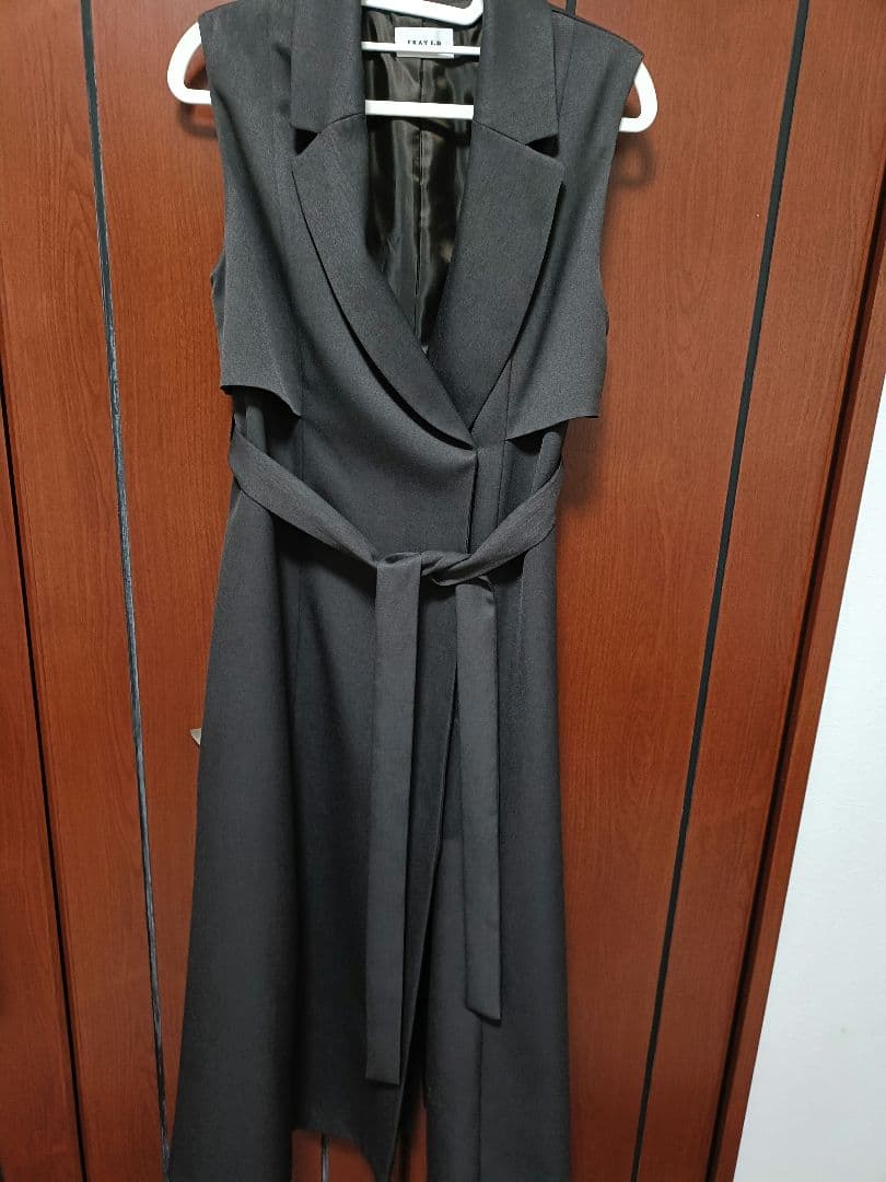 FRAY ID フレイ アイディー ラペルテーラードワンピース