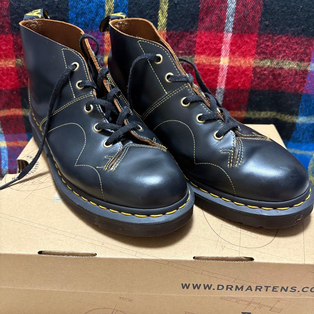 フ*テ様 【美品】Dr. Martens CHURCH 27cm UK8 BLA