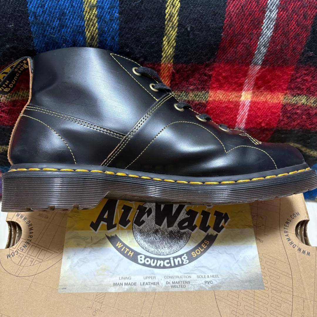 フ*テ様 【美品】Dr. Martens CHURCH 27cm UK8 BLA