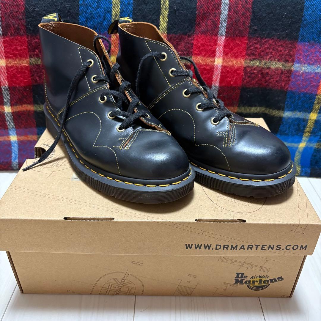 フ*テ様 【美品】Dr. Martens CHURCH 27cm UK8 BLA