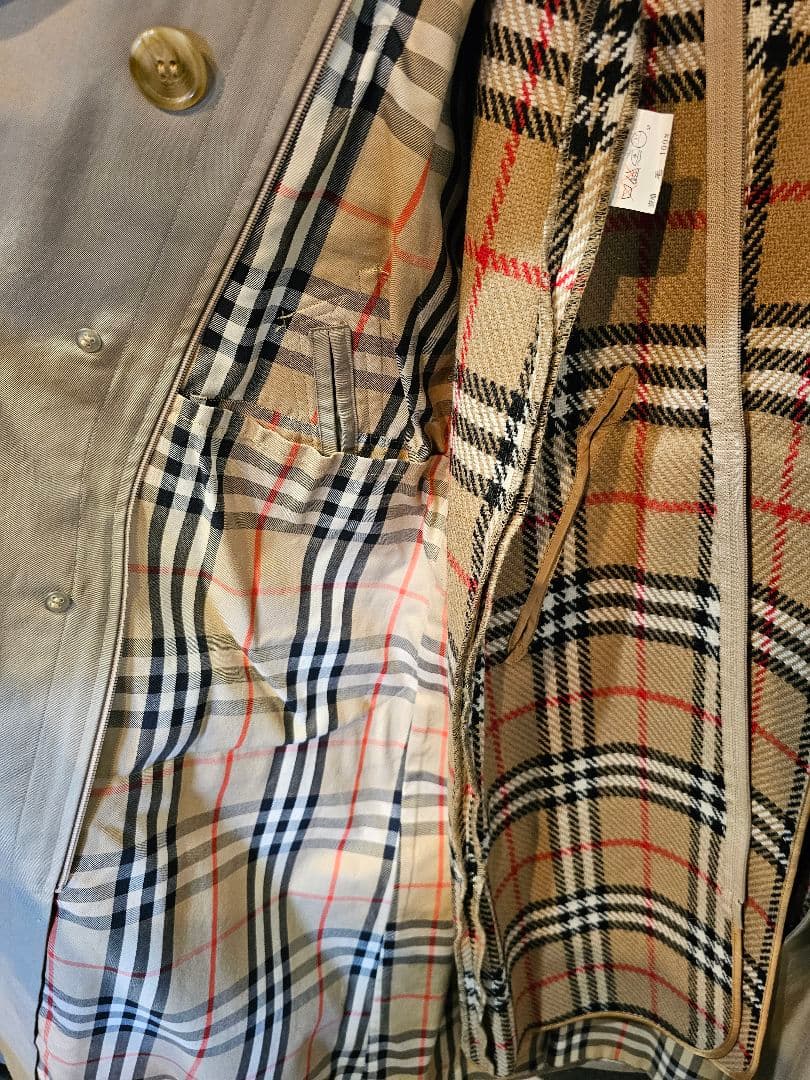 90年代 Burberrys 白タグ ベージュ トレンチコート