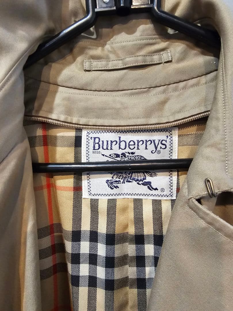 90年代 Burberrys 白タグ ベージュ トレンチコート