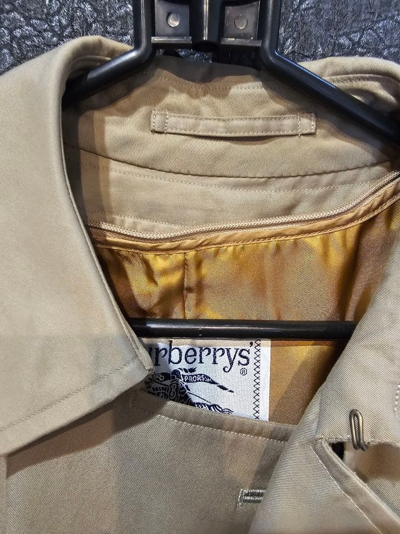 90年代 Burberrys 白タグ ベージュ トレンチコート