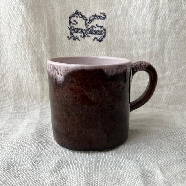 ◆美品◆19世紀キュノワール マグカップ＃オクトゴナルカフェオレボウルムスティエ