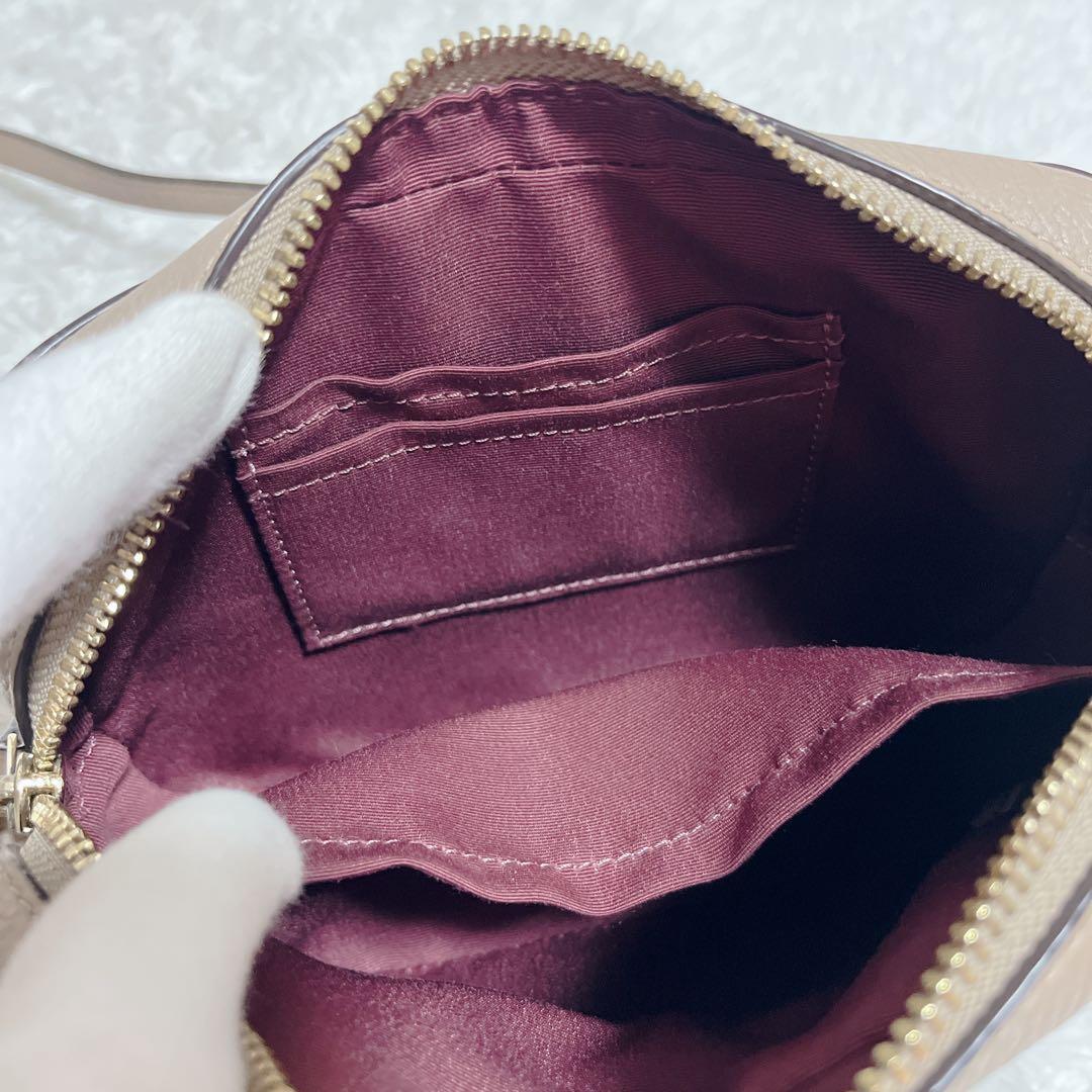 極美品✨COACH カメラバッグ ショルダーバッグ クロスボディ　ベージュ