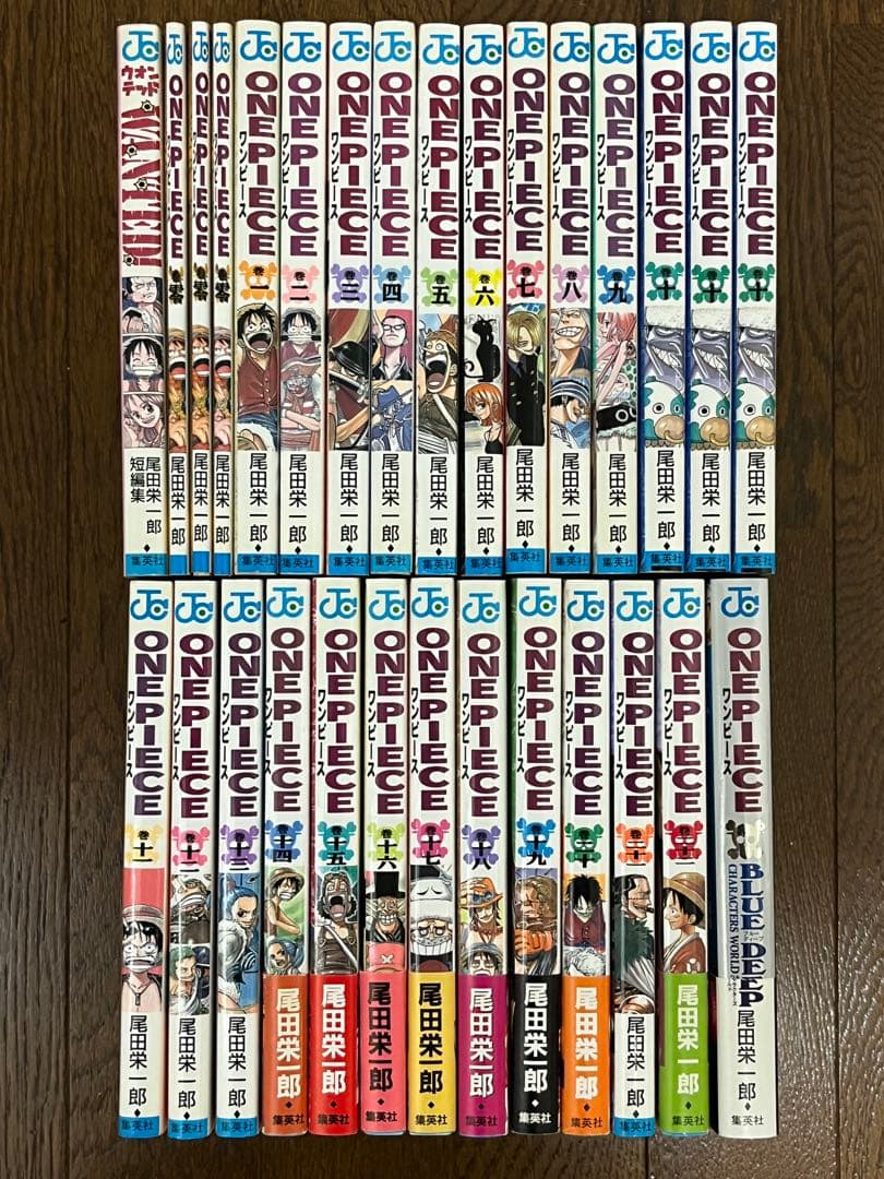 初版 ONE PIECE 1巻〜22巻 セット ワンピース 0巻 零巻 帯付き