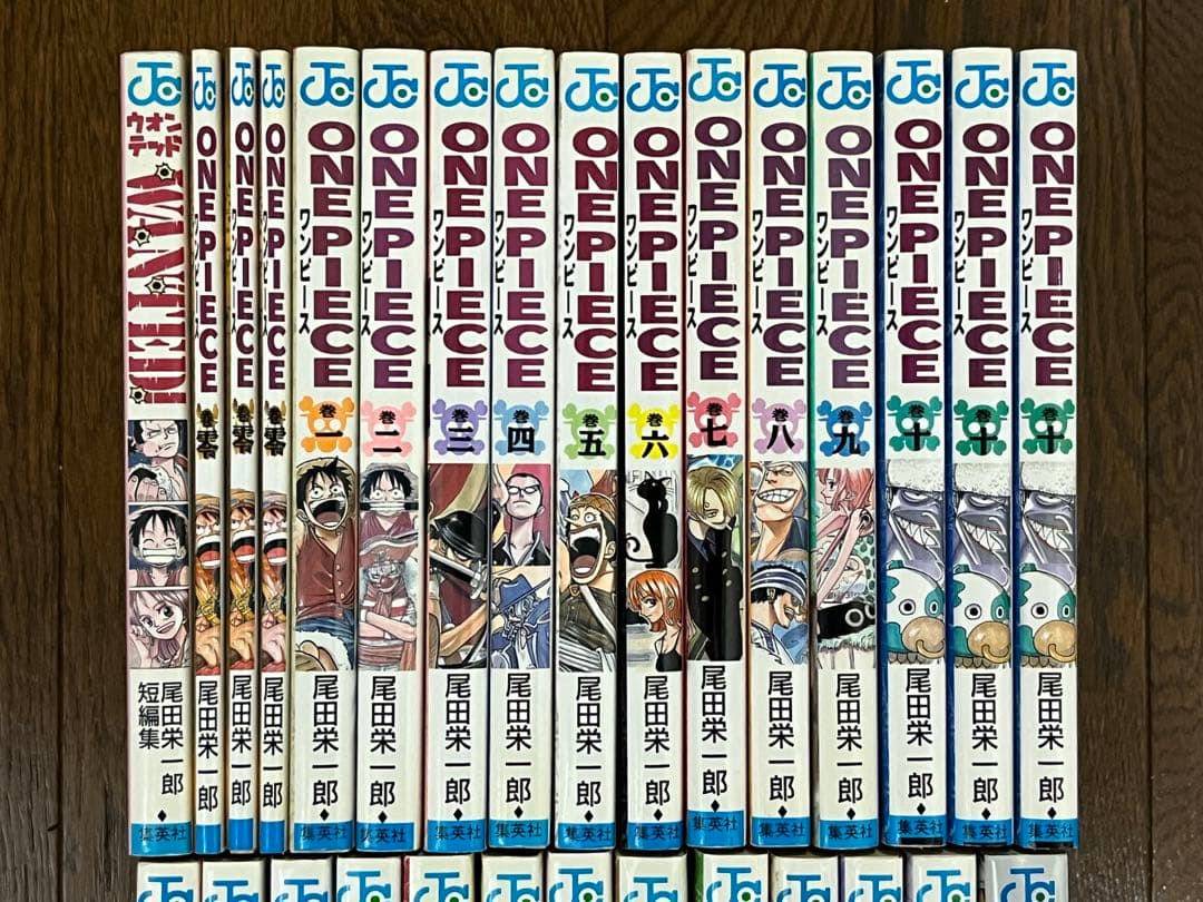 初版 ONE PIECE 1巻〜22巻 セット ワンピース 0巻 零巻 帯付き